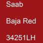 Preview: Saab, Baja Red, 34251LH.